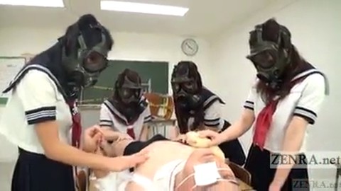打手枪, 带字幕的, 学生